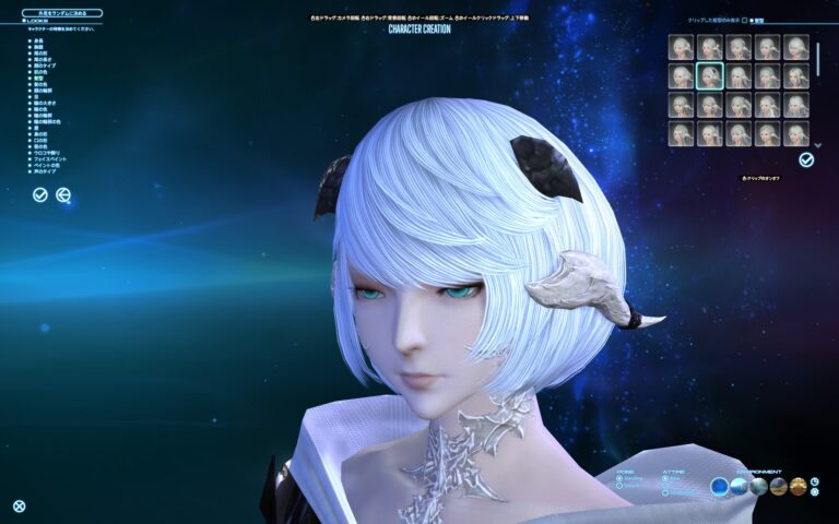 ファイナルファンタジーXIV（FF14）のキャラメイク・カスタマイズ