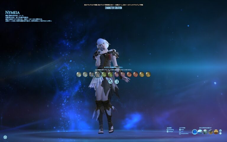 ファイナルファンタジーXIV（FF14）のキャラメイク・カスタマイズ