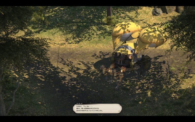 ファイナルファンタジーXIV（FF14）のアドベンチャーパート