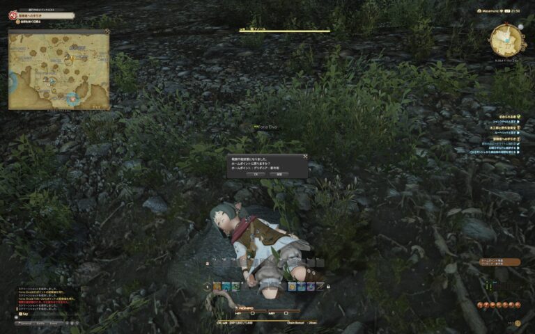 ファイナルファンタジーXIV（FF14）のバトル画面