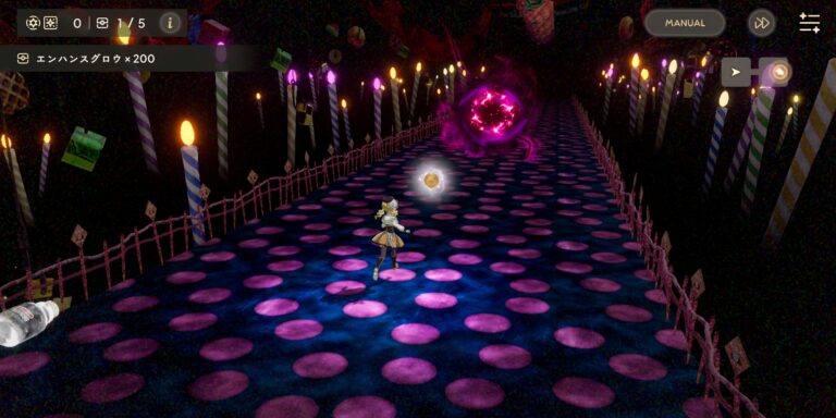 魔法少女まどかマギカ Magia Exedraのフィールド画面