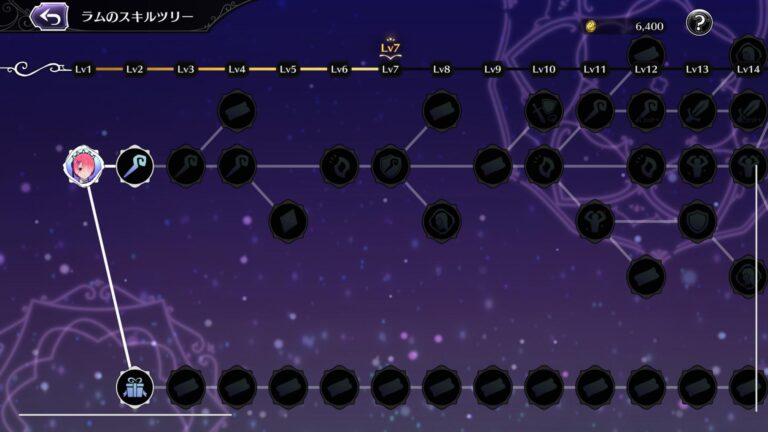 Re：ゼロから始める異世界生活 Witch’s Re:surrectionの強化・育成