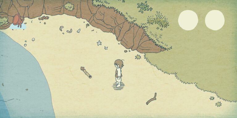わだつみのこだまのフィールド画面
