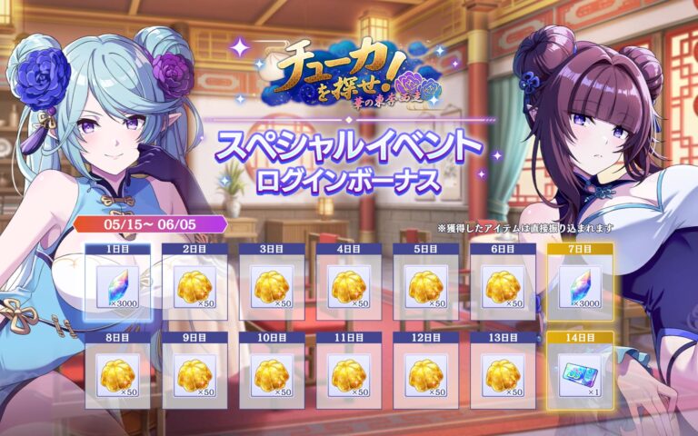 陰の実力者になりたくて！マスターオブガーデンのログインボーナス